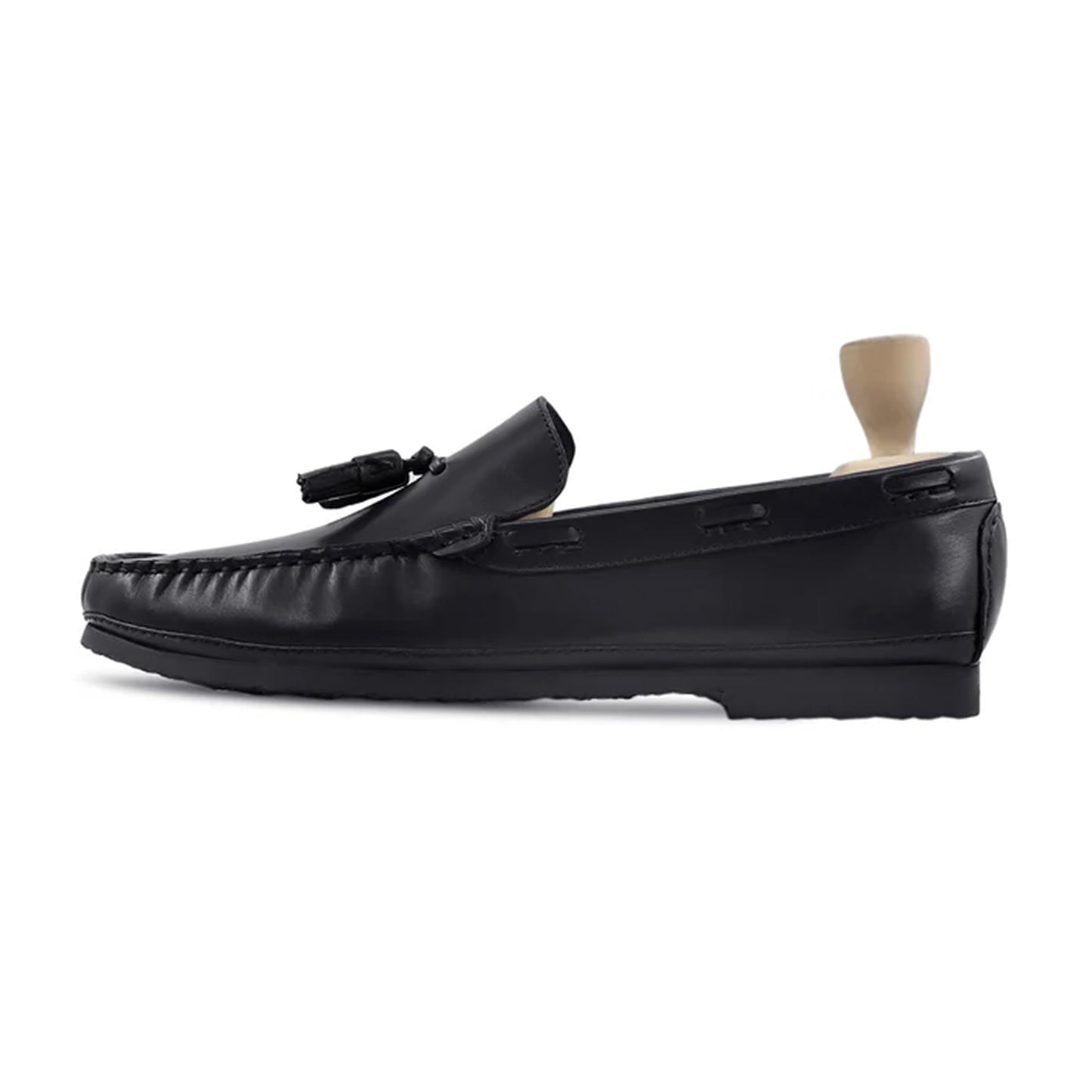 Aurelien Tassel Loafers Side View – Marvel Leather