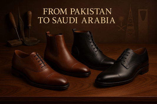 Handmade Premium Leather Shoes: From Pakistan to Saudi Arabia