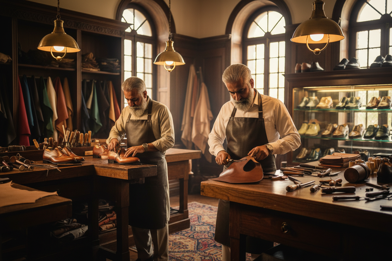 Why More Gentlemen Are Choosing Bespoke Handmade Leather Shoes Over Mass-Produced Footwear