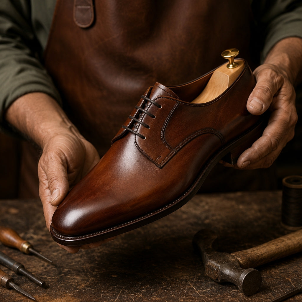 Shop Derby Shoes in Pakistan | Handcrafted Leather by Marvel Leather