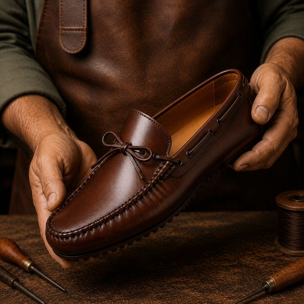 Shop Moccasins in Pakistan | Handcrafted Leather by Marvel Leather