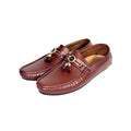 Aurelien Tassel Charm Leather Loafers Side Pair - Marvel Leather