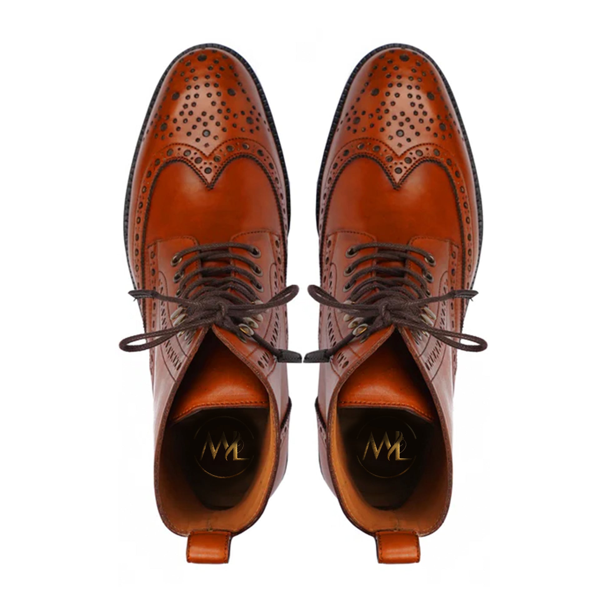 Shipping Worldwide by Marvel Leather the Lorenzo – Heritage Brogue Leather Boots are perfect  