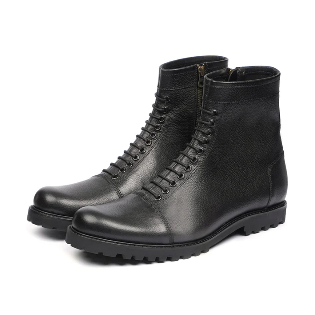 Valente Classic Combat Boots – Front Angle
