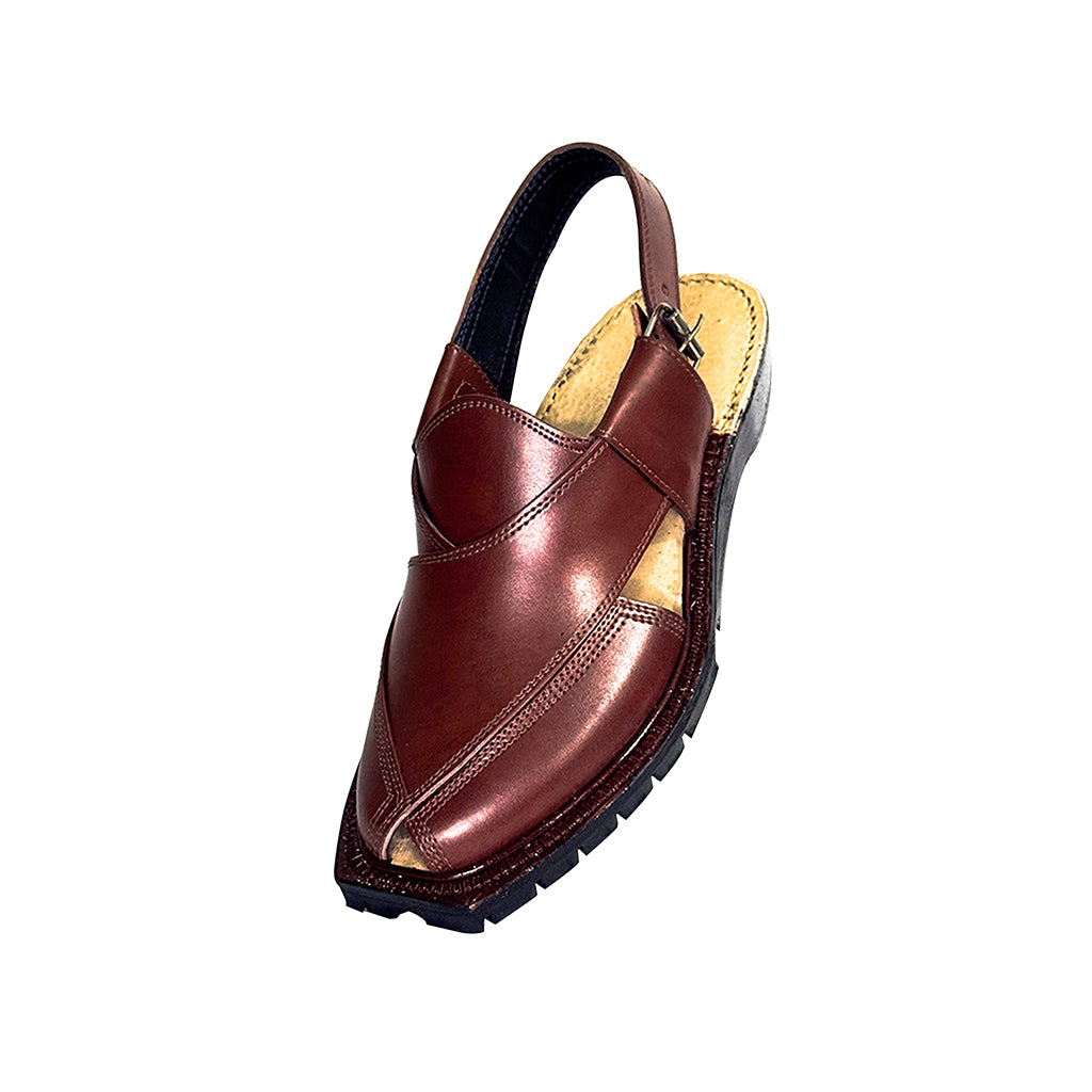 sole detail of afridi peshawari chappal sandals designed for lasting comfort and durability