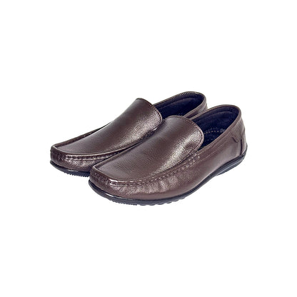 elio minimalist soft leather driving moccasins side