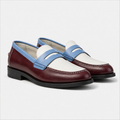 Marvel Burgundy Colorblock Penny Loafers