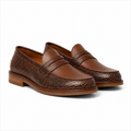 Marvel Signature Croco Texture Penny Loafers