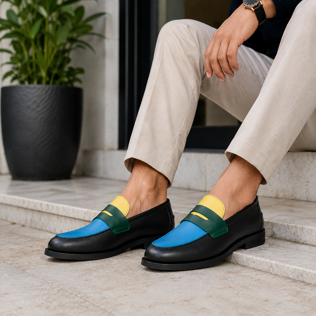 Marvel Signature Prism Colorblock Penny Loafers Lifestyle